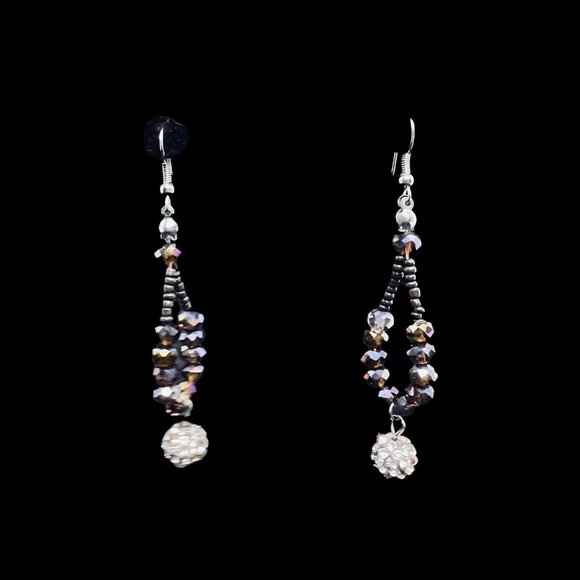 Lot Of 6 Silver Tone Pierced Earrings (4578) - Picture 8 of 8